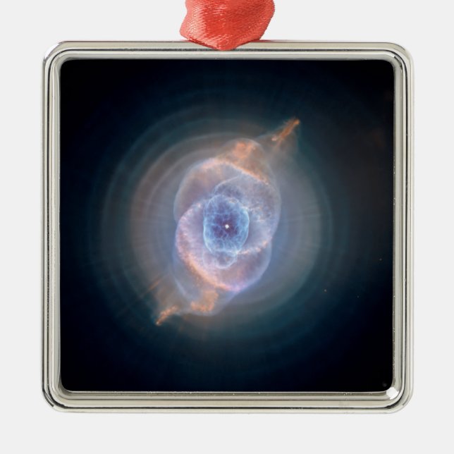 Kattögennebulosan Julgransprydnad Metall (Framsidan)