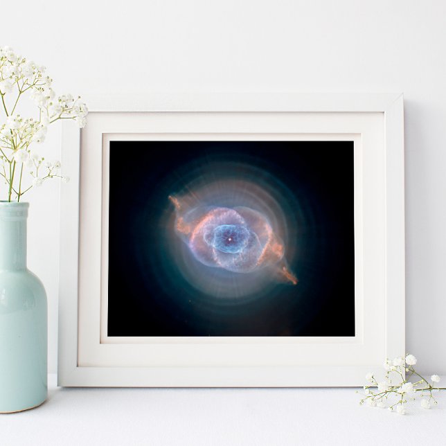 Kattögonebulosan 10x8 poster (The Cat's Eye Nebula 10x8 Poster)