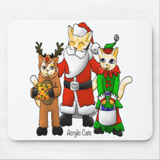 Kattor i julkostumsbutiken musmatta