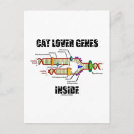 Kattövervens insida (DNA-replikering) Vykort