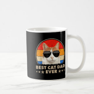 Kattpappa Alltid Vintage Cool Glas Katt Till Pappa Kaffemugg