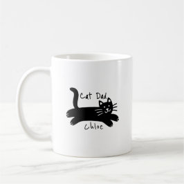 Kattpappa anpassat kattnamn kaffemugg