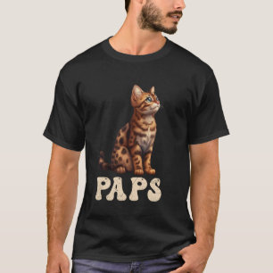 Kattpappa Bengal Katt Pappa Bengal Far Bengal Katt T Shirt