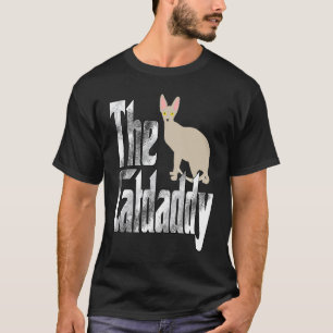 Kattpappa Den kattlige fadern Galen kattpappa Katt T Shirt