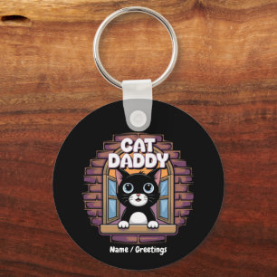 Kattpappa Extraordinaire Den Bästa Kattpappan Någo Nyckelring