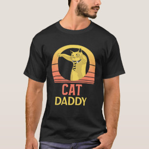 Kattpappa för män Kattpappa Ca Vintagekatt 1 T Shirt
