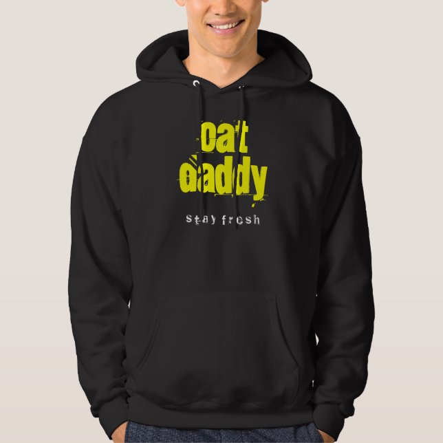 kattpappa hoodie (Framsida)