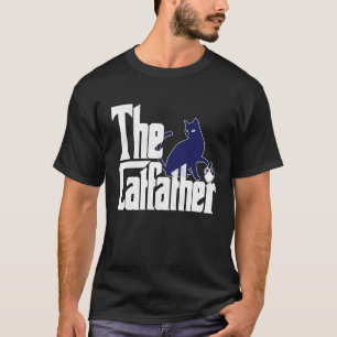 Kattpappa Kattfadern Galen Kaffe Kattfar Kitt T Shirt