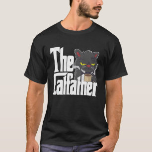 Kattpappa Kattfadern Galen Kaffe Kattfar Kitt T Shirt