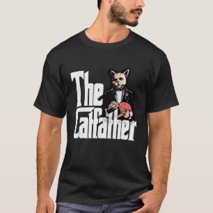 Kattpappa Kattfadern Galen Mafia Kattfar Kattunge T Shirt
