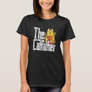 Kattpappa Kattfadern Galen Mat Kattfar Kitty T Shirt