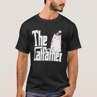 Kattpappa Kattfadern Galen Uttråkad Kattpappa Kiss T Shirt