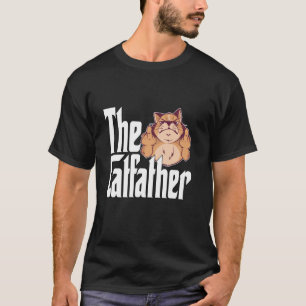 Kattpappa Kattfadern Kattfar Katt Pappa Kissepappa T Shirt