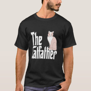 Kattpappa Kattfadern Söt kattpappa Kittelfar T Shirt