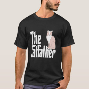 Kattpappa Kattfadern Söt kattpappa Kittelfar T Shirt