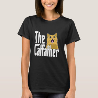 Kattpappa Kattfadern Söt Meme Kattfar Kitty D T Shirt