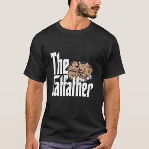 Kattpappa Kattfadern Söt sovande kattpappa Kit T Shirt
