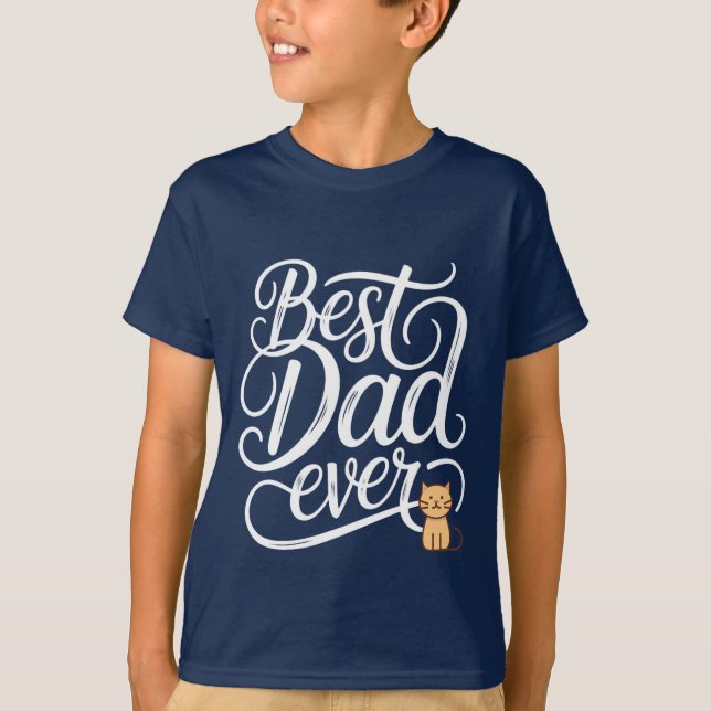 Kattpappa T Shirt (Framsida)