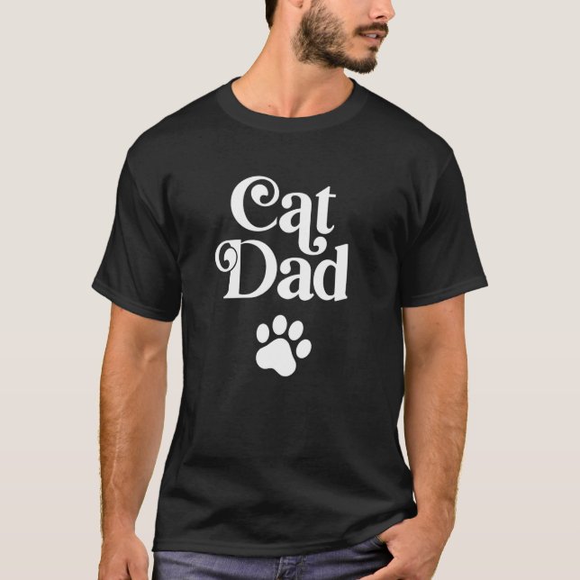 Kattpappa T Shirt (Framsida)
