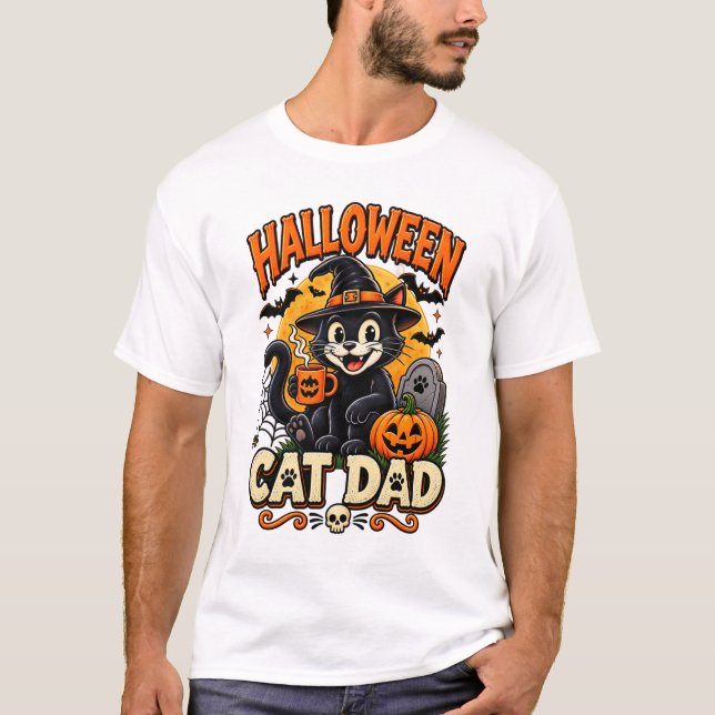 kattpappa t shirt (Framsida)
