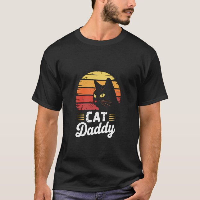 Kattpappa T Shirt (Framsida)