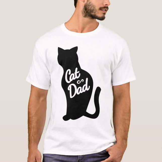 Kattpappa T Shirt (Framsida)