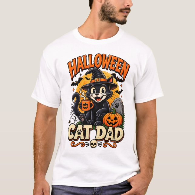 kattpappa t shirt (Framsida)