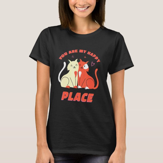 Kattpar-citat T Shirt (Framsida)