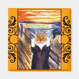 Kattparodimagnet, Edvards Munch skri Magnet