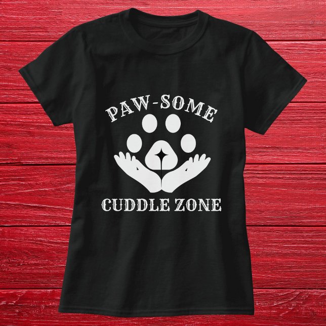 Kattpaw Cuddlezon Rollig Söt Modern Personlig T Shirt (Skapare uppladdad)