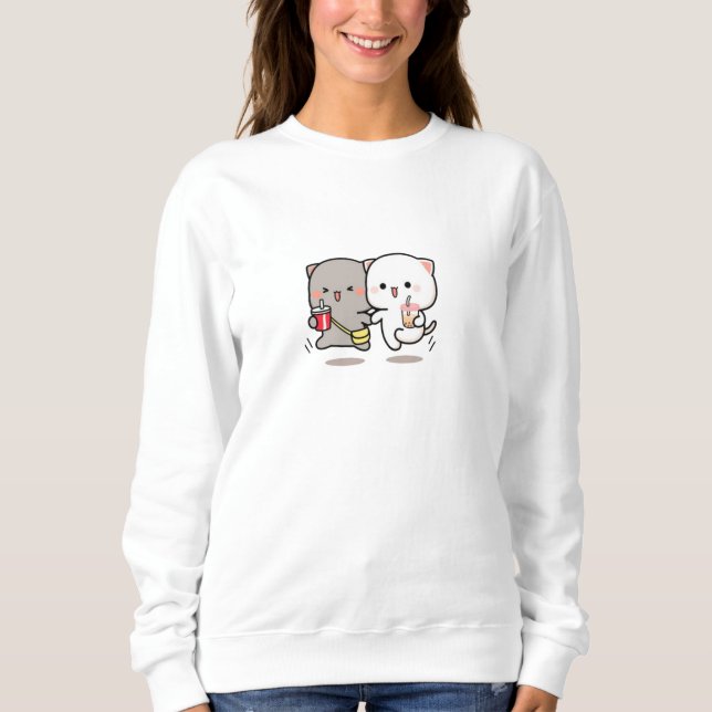 Kattpersika och goma muchi t shirt (Framsida)