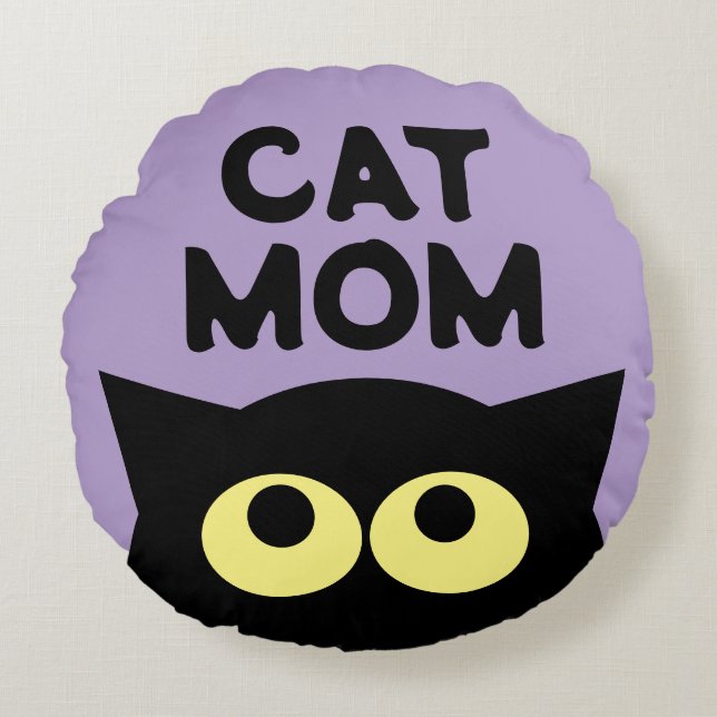 Kattperson i Mamma dekorativ kudde (Framsidan)
