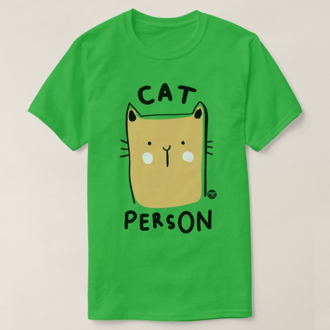 kattperson t shirt (Design framsida)