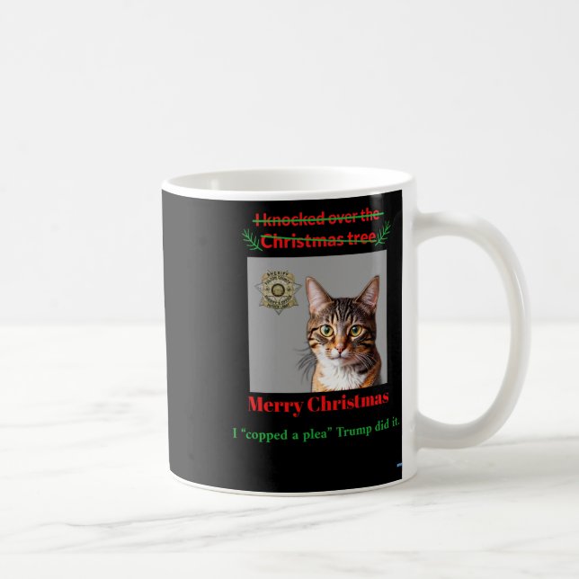 Kattpinnar över Julgran Kaffemugg (Höger)