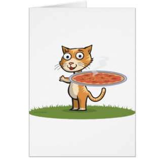 KattPizza Hälsningskort