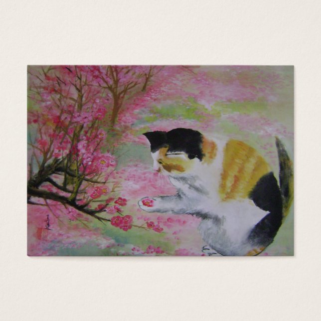 kattpoet visitkort (Framsidan)