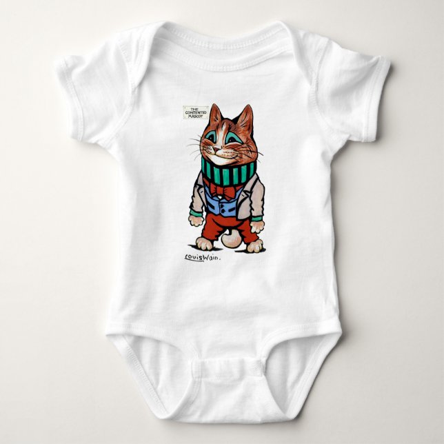 Kattpojke, Louis Wain T Shirt (Framsida)