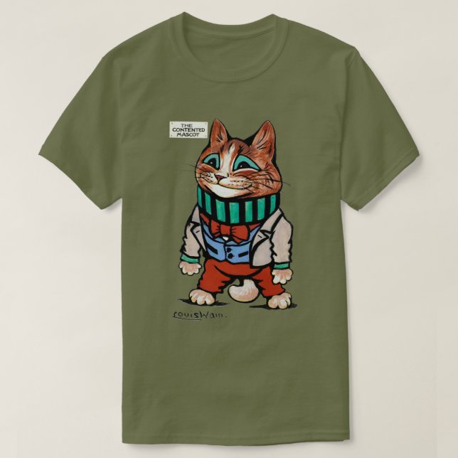Kattpojke, Louis Wain T-shirt (Design framsida)