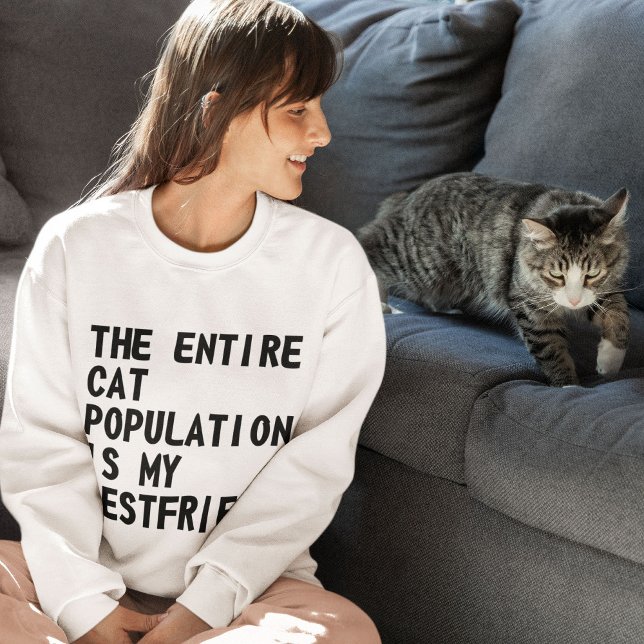 Kattpopulation - Min bästa vän T Shirt (Cat Population)