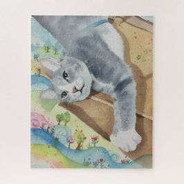 Kattporträttpussel Pussel