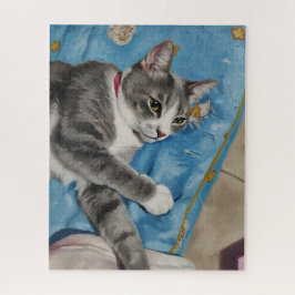 Kattporträttpussel Pussel