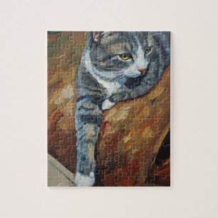 Kattporträttpussel Pussel