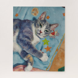 Kattporträttpussel Pussel