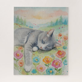 Kattporträttpussel Pussel