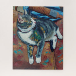 Kattporträttpussel Pussel