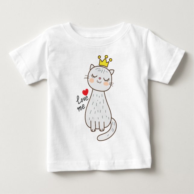 Kattprinsessabebis T Shirt (Framsida)