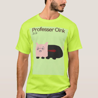 Kattprofessorn i manar tjock gris skjorta. t shirt