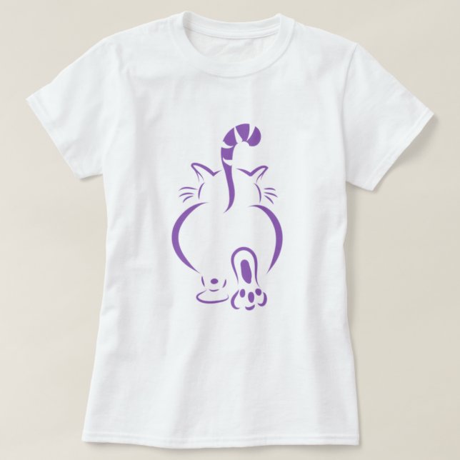 Kattpromenad T-shirt (Design framsida)