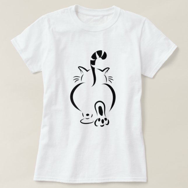 Kattpromenad T-Shirt (Design framsida)
