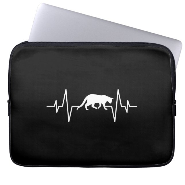kattpulsslag laptop fodral (Framsidan)